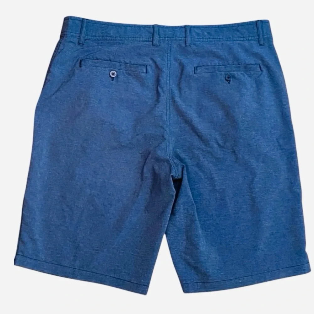 Goodfellow & Co Blue Stretch Performance Shorts Men’s 36 Golf Casual 10” Inseam